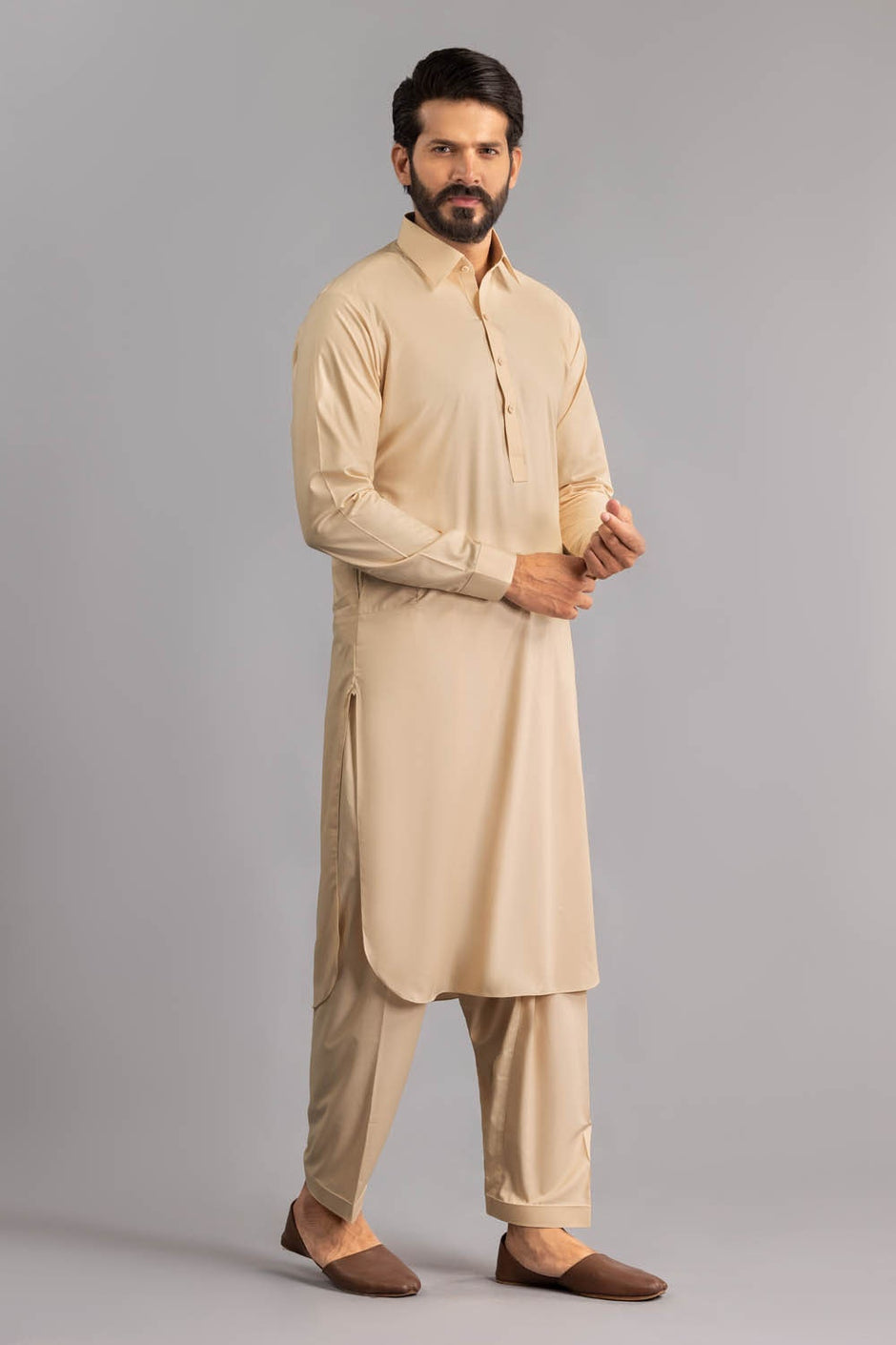 Gul Makhmal Unstitched Fabric Blended-LF