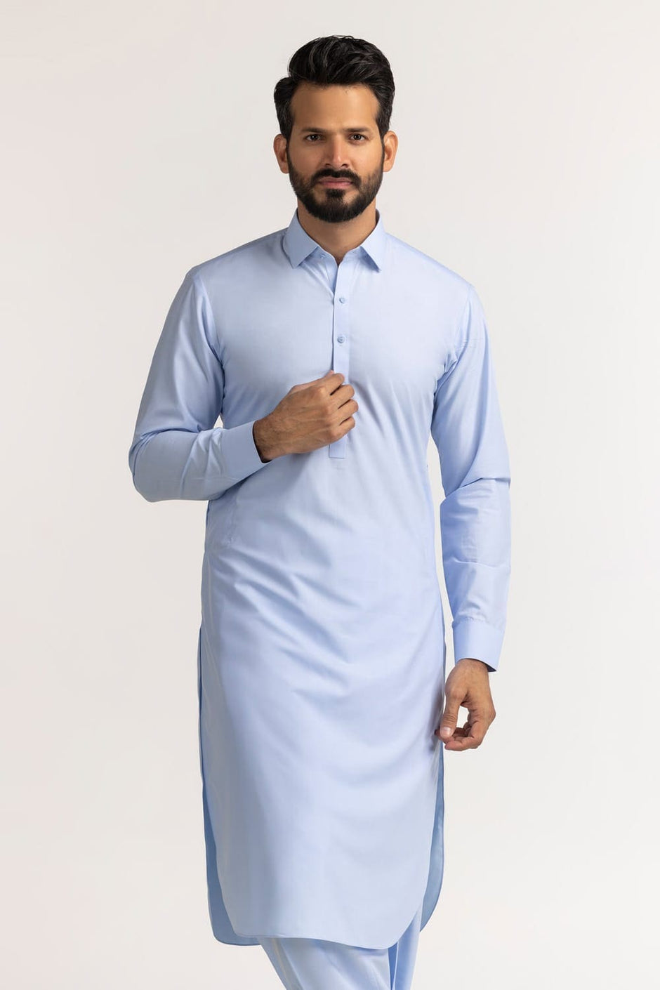 Gul Makhmal Unstitched Fabric Blended-LF