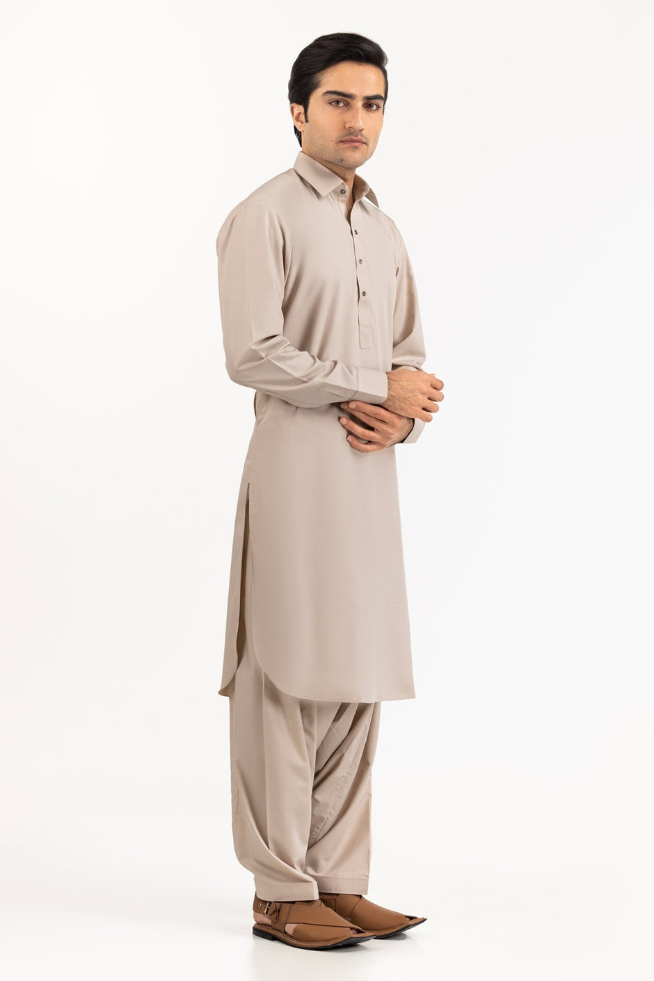 Vision Arzoo Unstitched Fabric Blended-LF