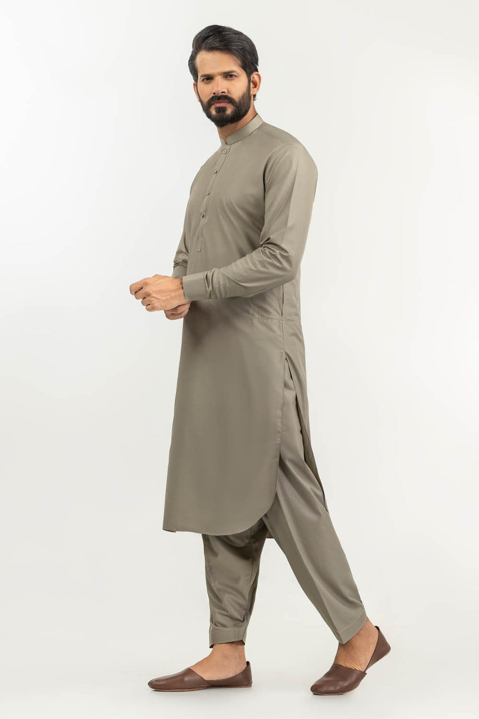 Gul Makhmal Unstitched Fabric Blended-LF