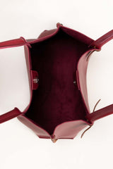 Maroon-Brown Tote Bag IDB-AW22-135 Maroon-Brown Tote Bag IDB-AW22-135
