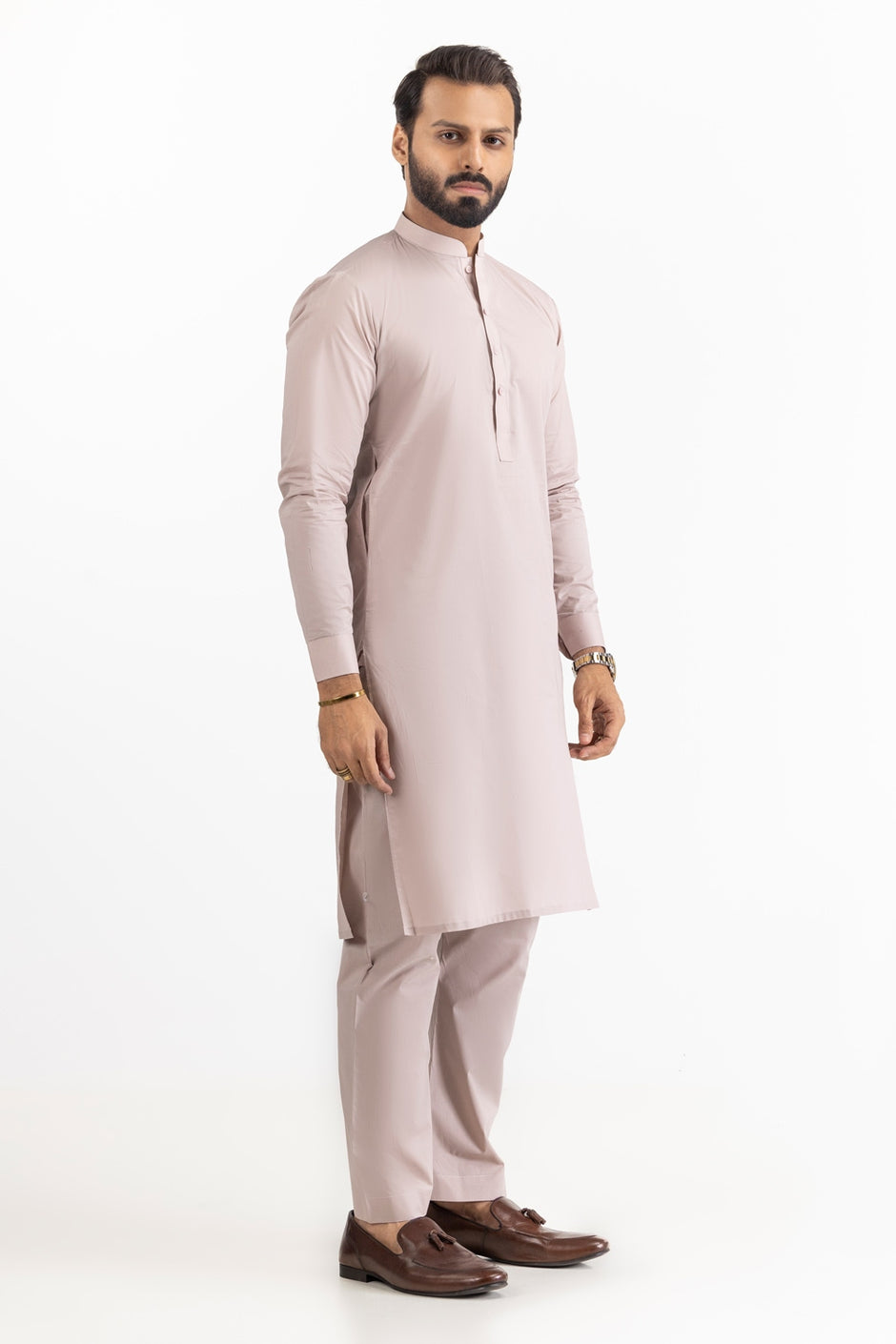 Gul Capri Latha Unstitched Fabric Cotton-LF