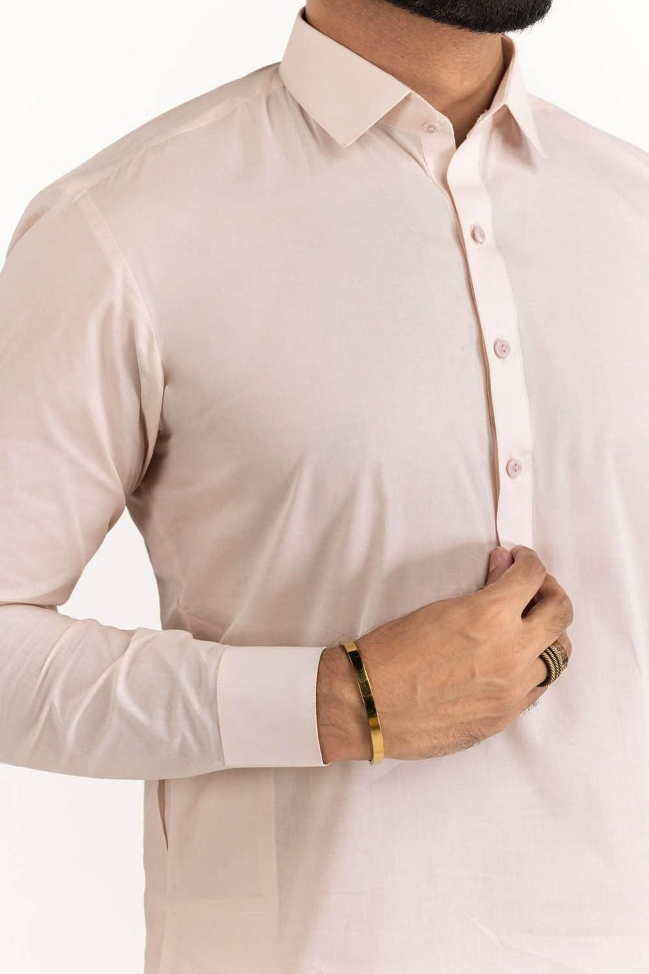 Gul Capri Latha Unstitched Fabric Cotton-LF