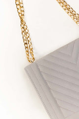Silver Shoulder Bag IDB-AW23-73 Silver Shoulder Bag IDB-AW23-73