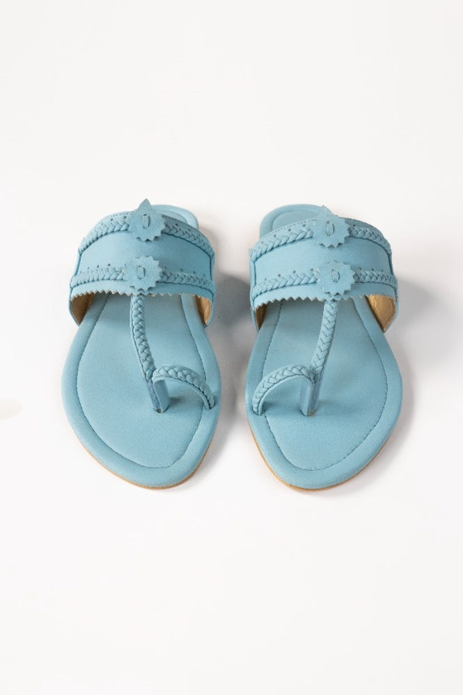 Blue kolhapuri