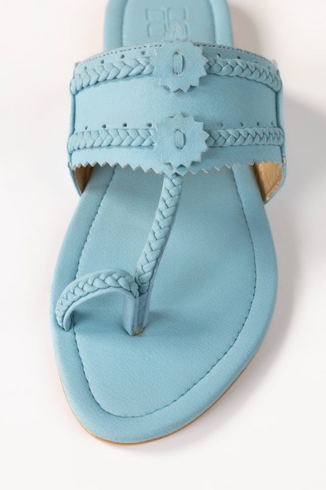 Blue kolhapuri