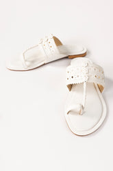 White Kolhapuri IWE-KLP24-008