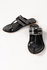 Black Ladies Kolhapuri IWE-KLP24-20