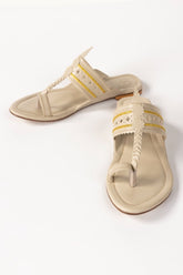 Beige Kolhapuri IWE-KLP24-24