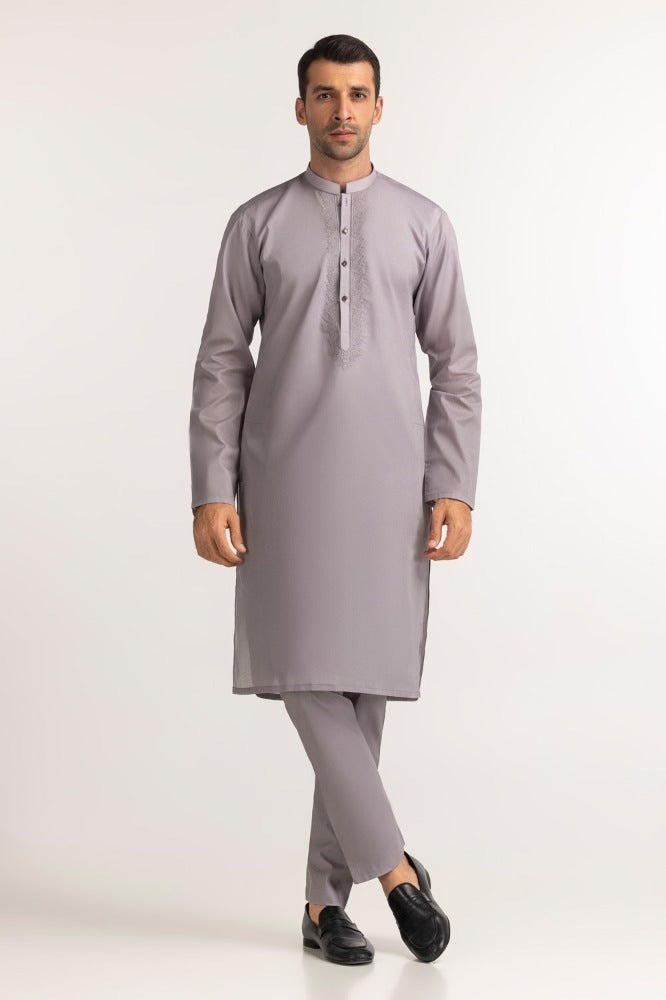 Embroidered Collection FD C002 Unstitched Fabric Cotton with Gift Box