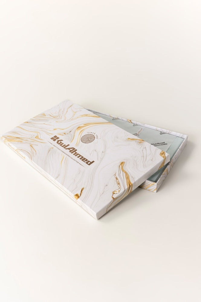 Embroidered Collection FD C003 Unstitched Fabric Cotton with Gift Box