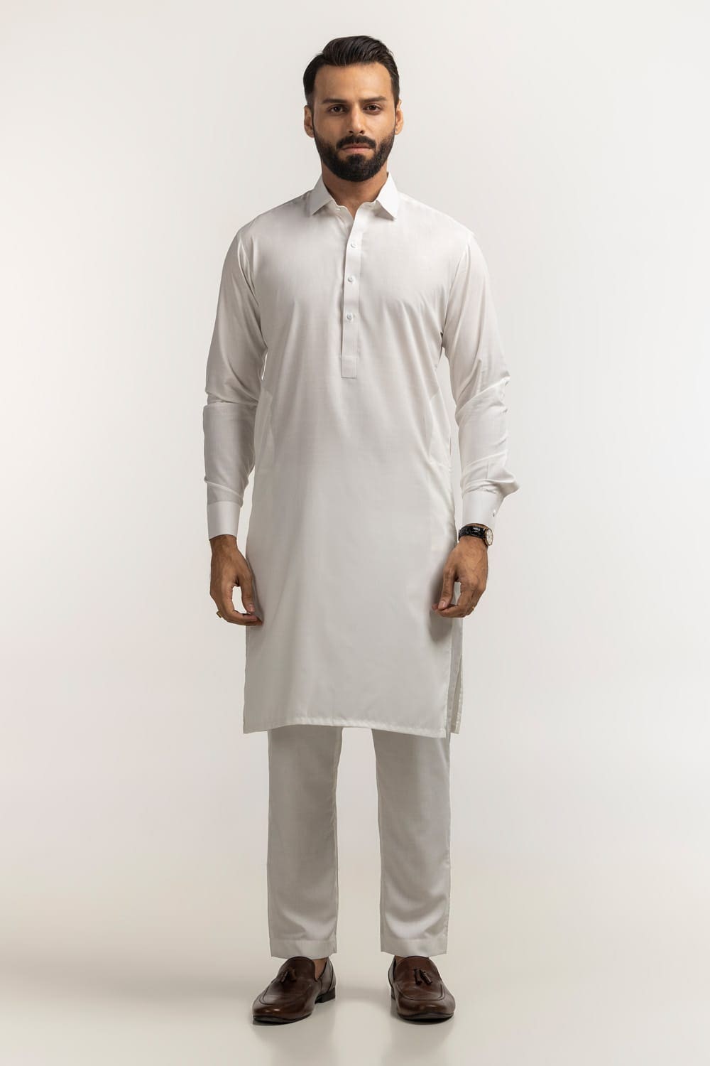 Gold Crust Unstitched Fabric Blended