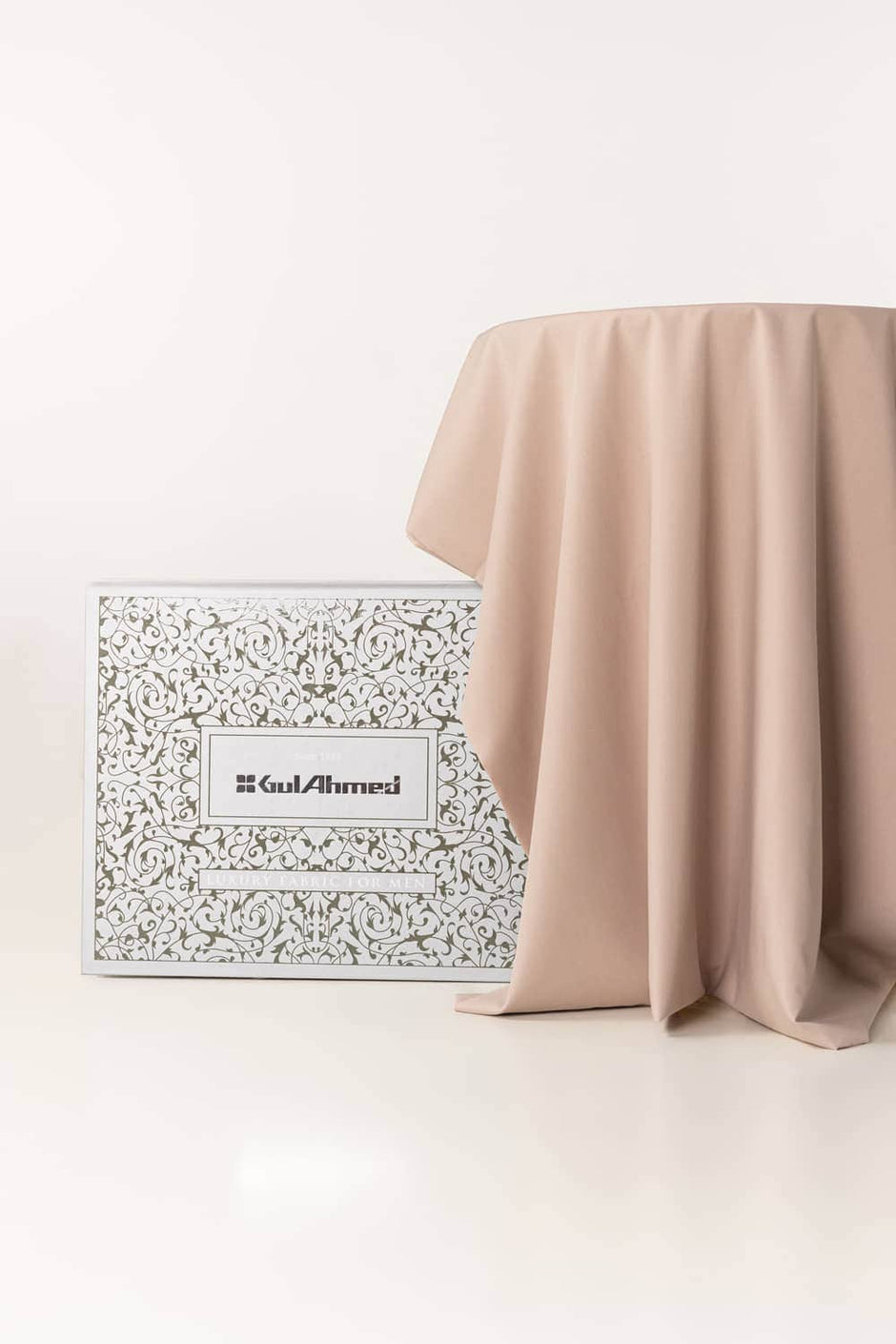 AMBASSADOR Unstitched Fabric Blended with Gift Box
