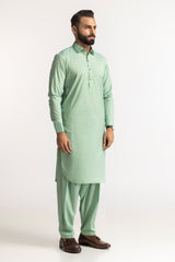 Gul 900 Monochrome Unstitched Fabric Blended-LF Gul 900 Monochrome Unstitched Fabric Blended-LF