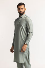 Gul 900 Monochrome Unstitched Fabric Blended-LF Gul 900 Monochrome Unstitched Fabric Blended-LF