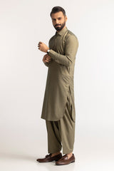 Gul 900 Monochrome Unstitched Fabric Blended-LF Gul 900 Monochrome Unstitched Fabric Blended-LF