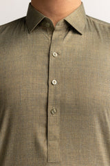 Gul 900 Monochrome Unstitched Fabric Blended-LF Gul 900 Monochrome Unstitched Fabric Blended-LF