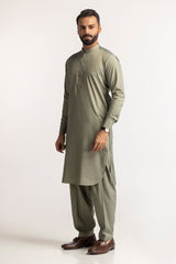 Gul 900 Monochrome Unstitched Fabric Blended-LF Gul 900 Monochrome Unstitched Fabric Blended-LF