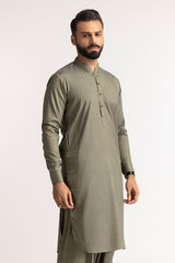 Gul 900 Monochrome Unstitched Fabric Blended-LF Gul 900 Monochrome Unstitched Fabric Blended-LF