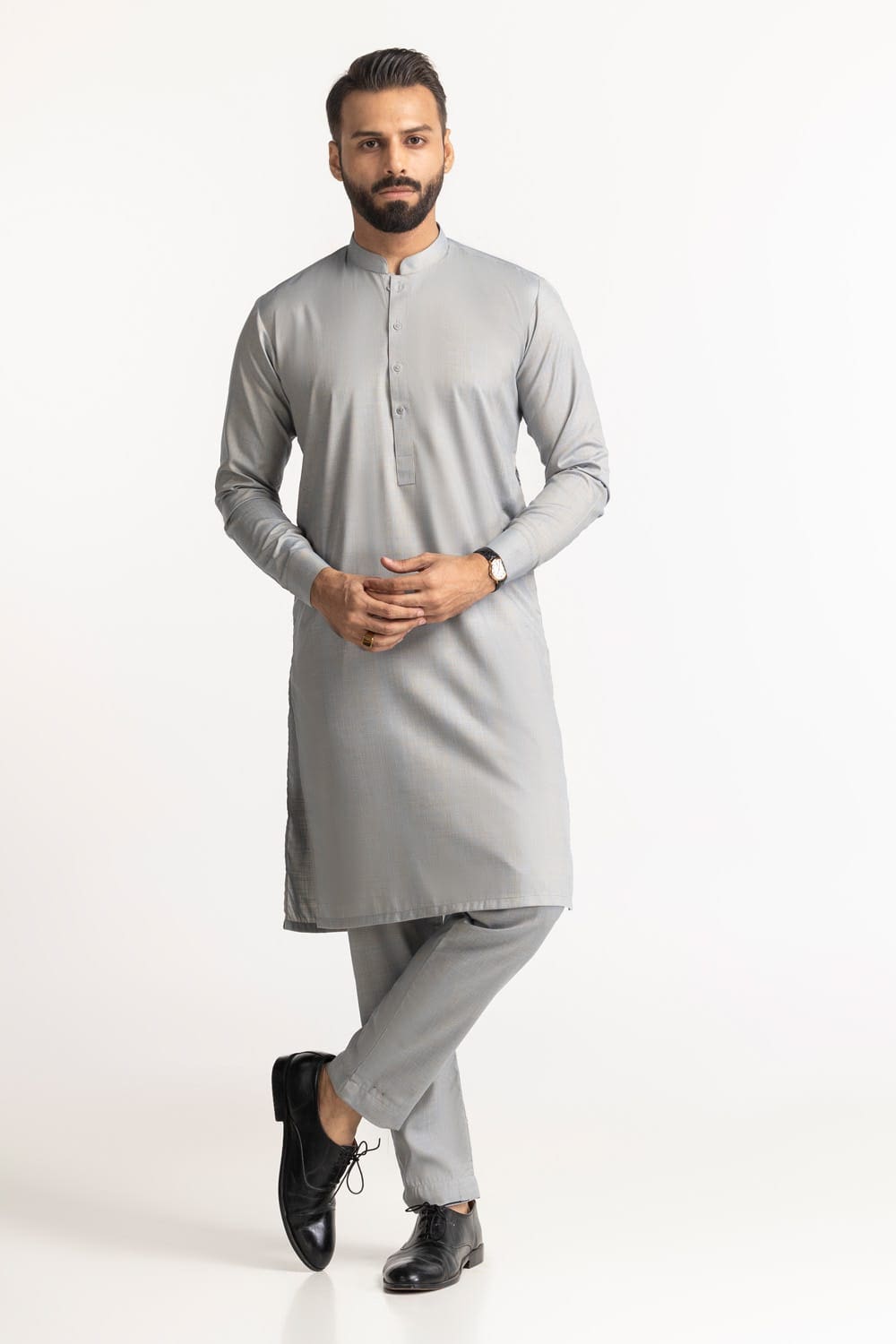 Gul 900 Monochrome Unstitched Fabric Blended-LF