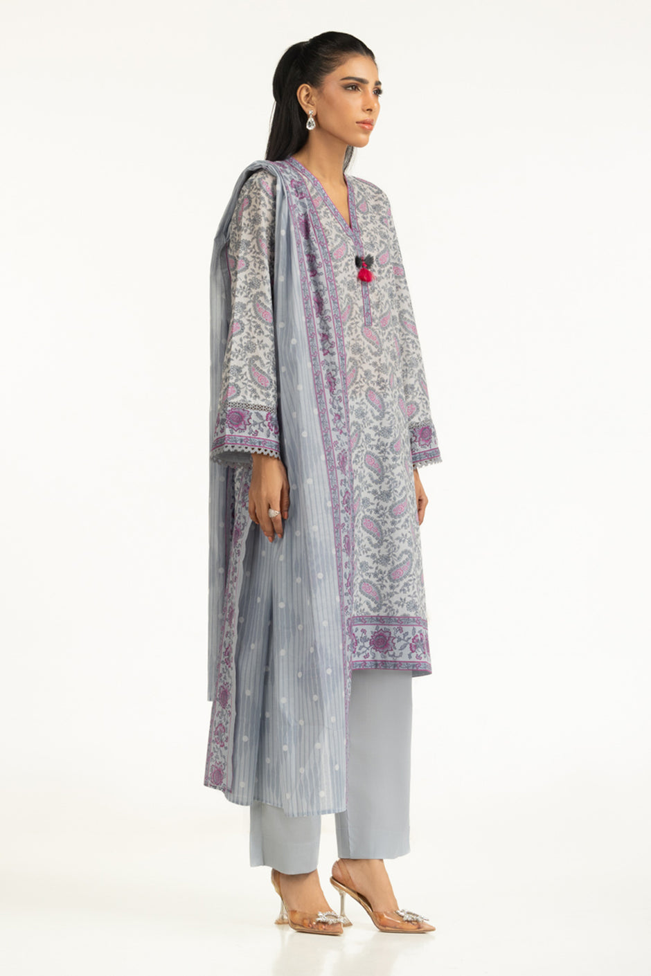 3PC Lawn Printed Suit