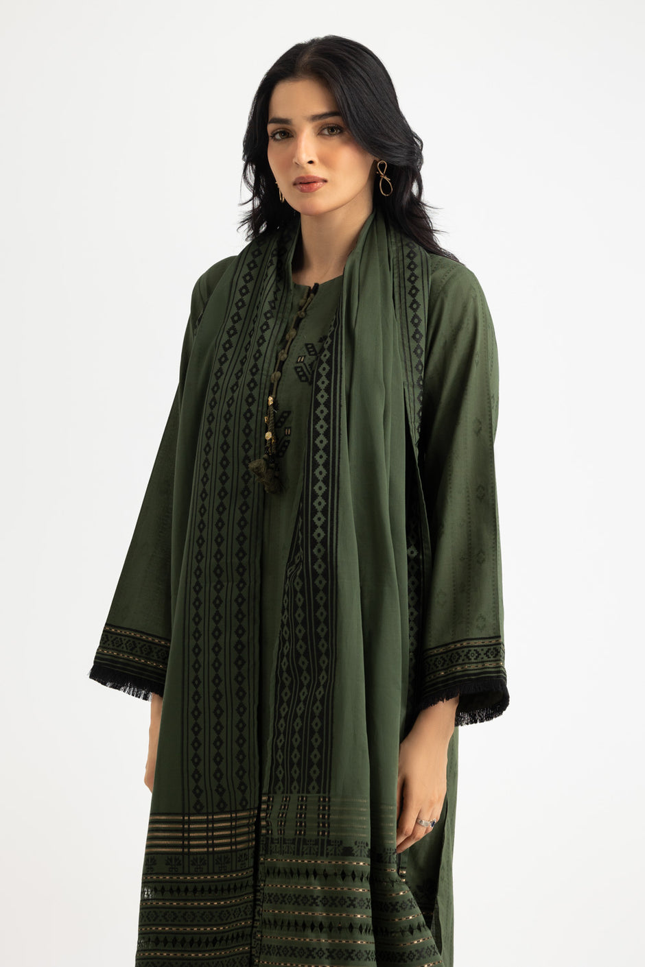 3PC Jacquard Dyed Suit