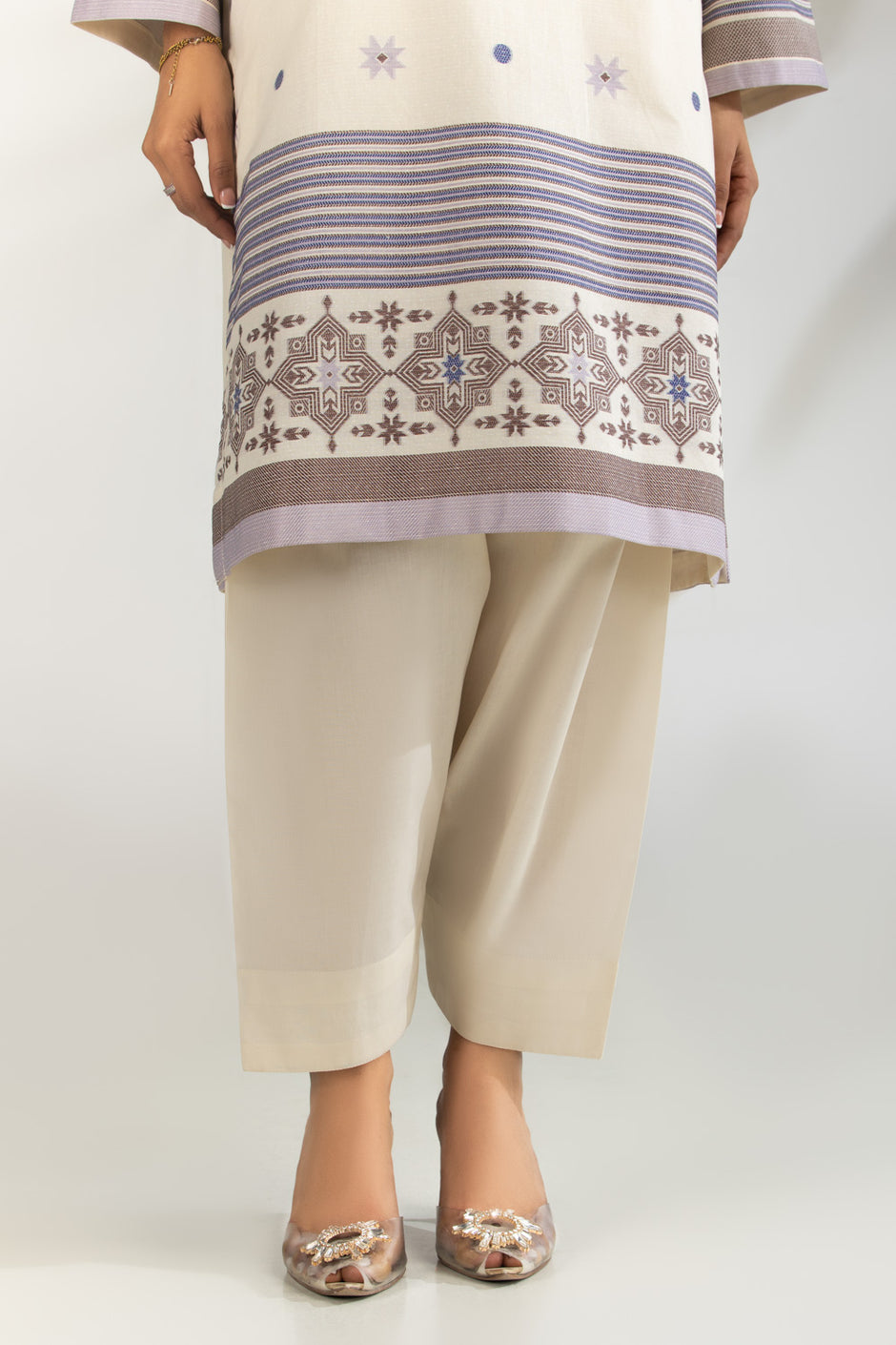 3PC Jacquard Suit