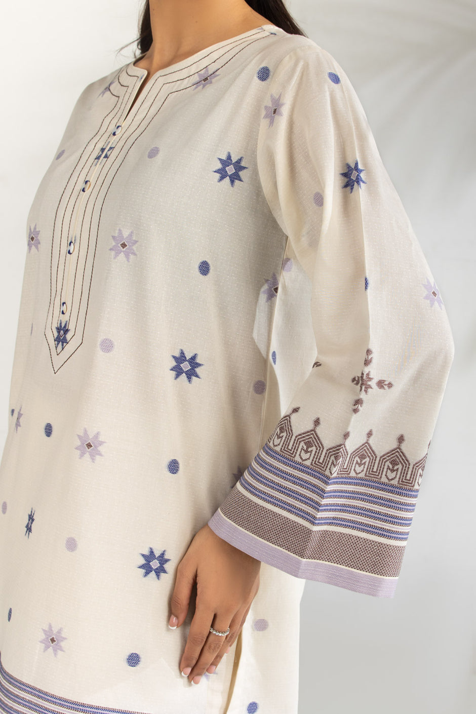 3PC Jacquard Suit