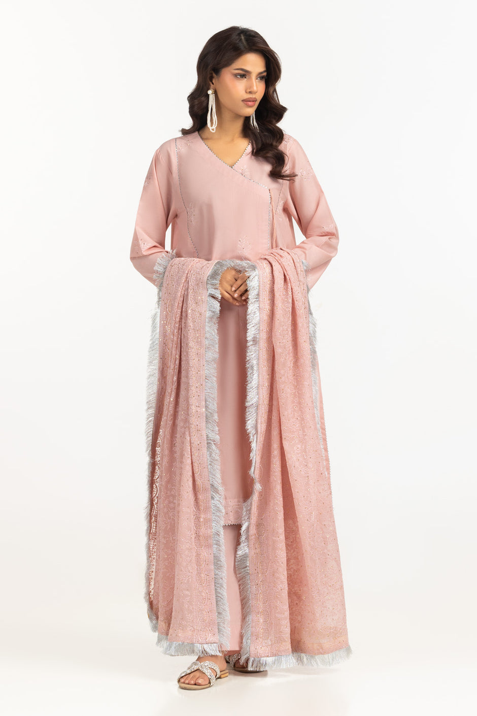 3PC Lawn Embroidered Suit