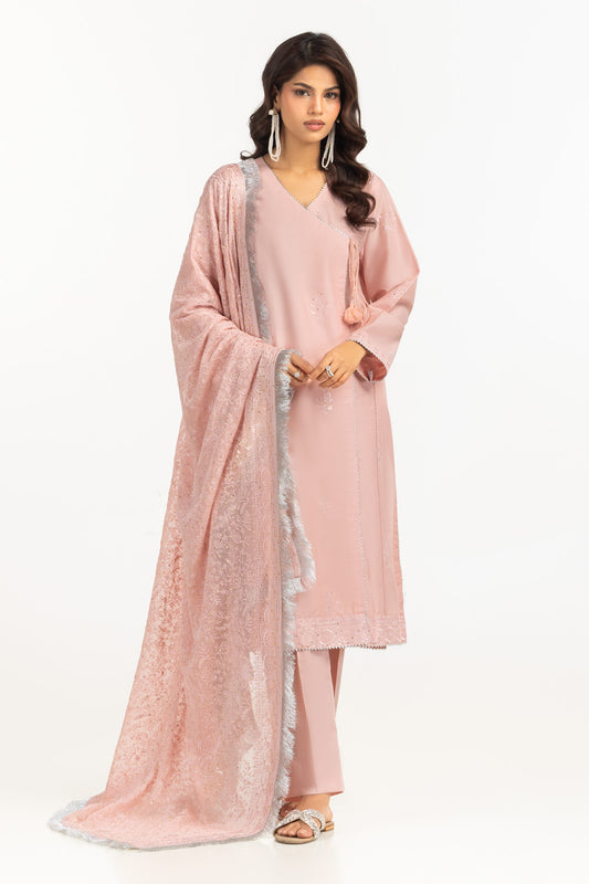 3PC Lawn Embroidered Suit IUSTKSD-2035