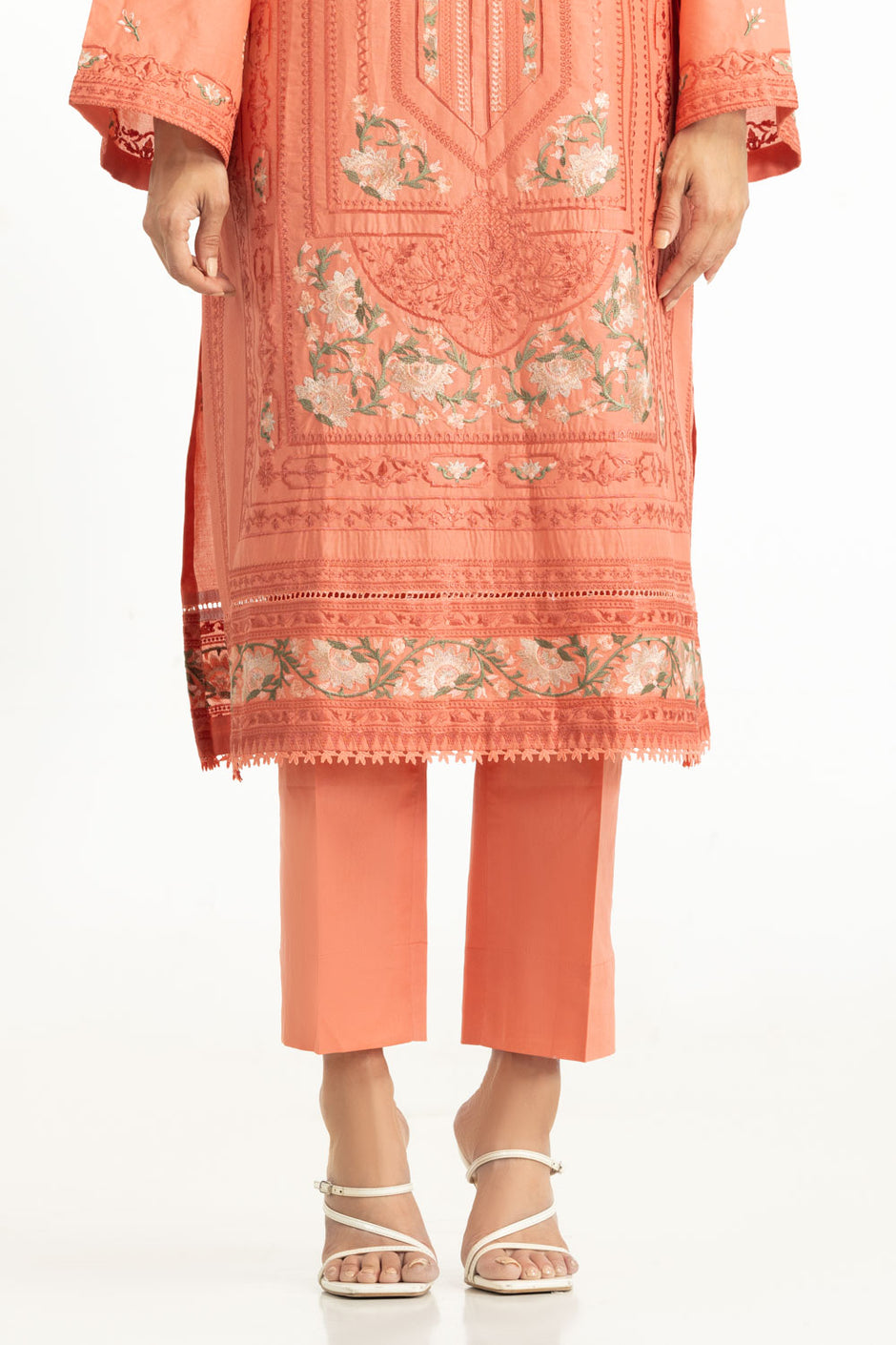 3PC Lawn Embroidered Suit