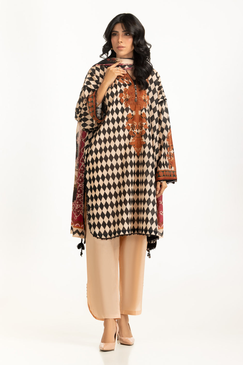 3PC Lawn Printed Suit