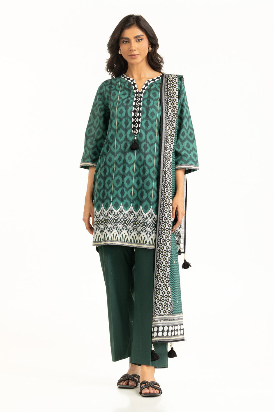 3PC Lawn Printed Suit