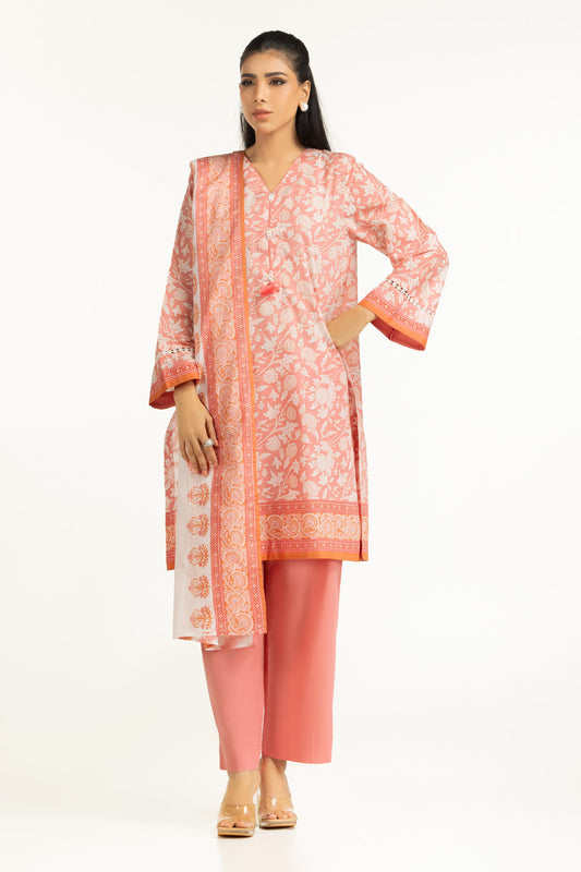 3PC Lawn Printed Suit IUSTKSD-2018