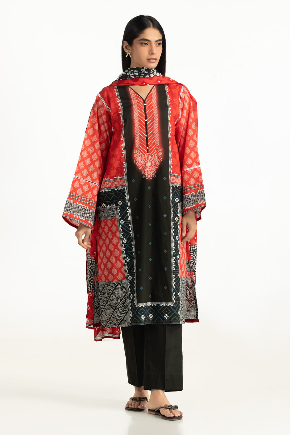 3PC Lawn Printed Suit