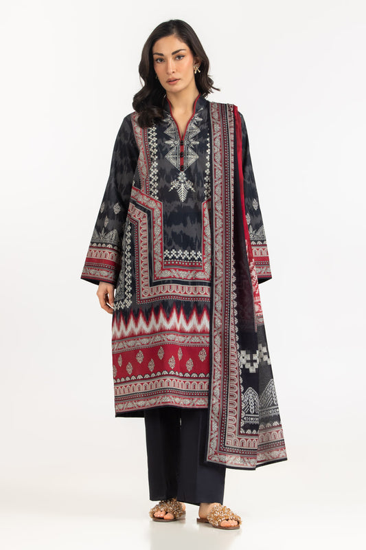 3PC Lawn Printed Suit IUSTKSD-2222