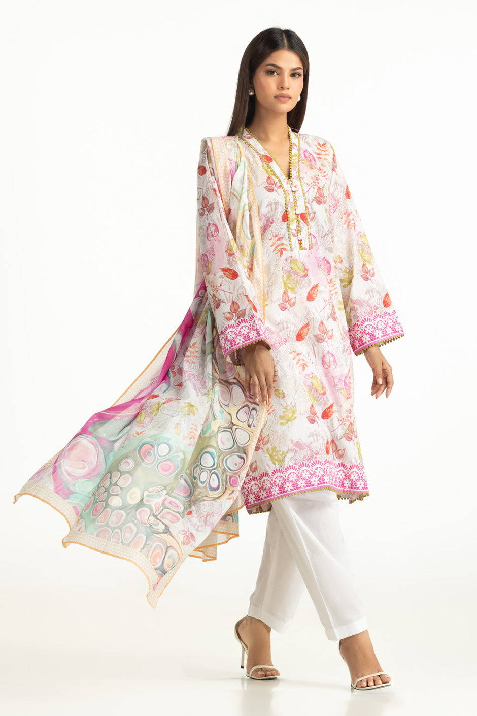 3PC Lawn Printed Suit