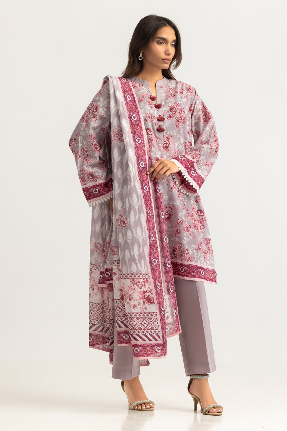 3PC Lawn Printed Suit