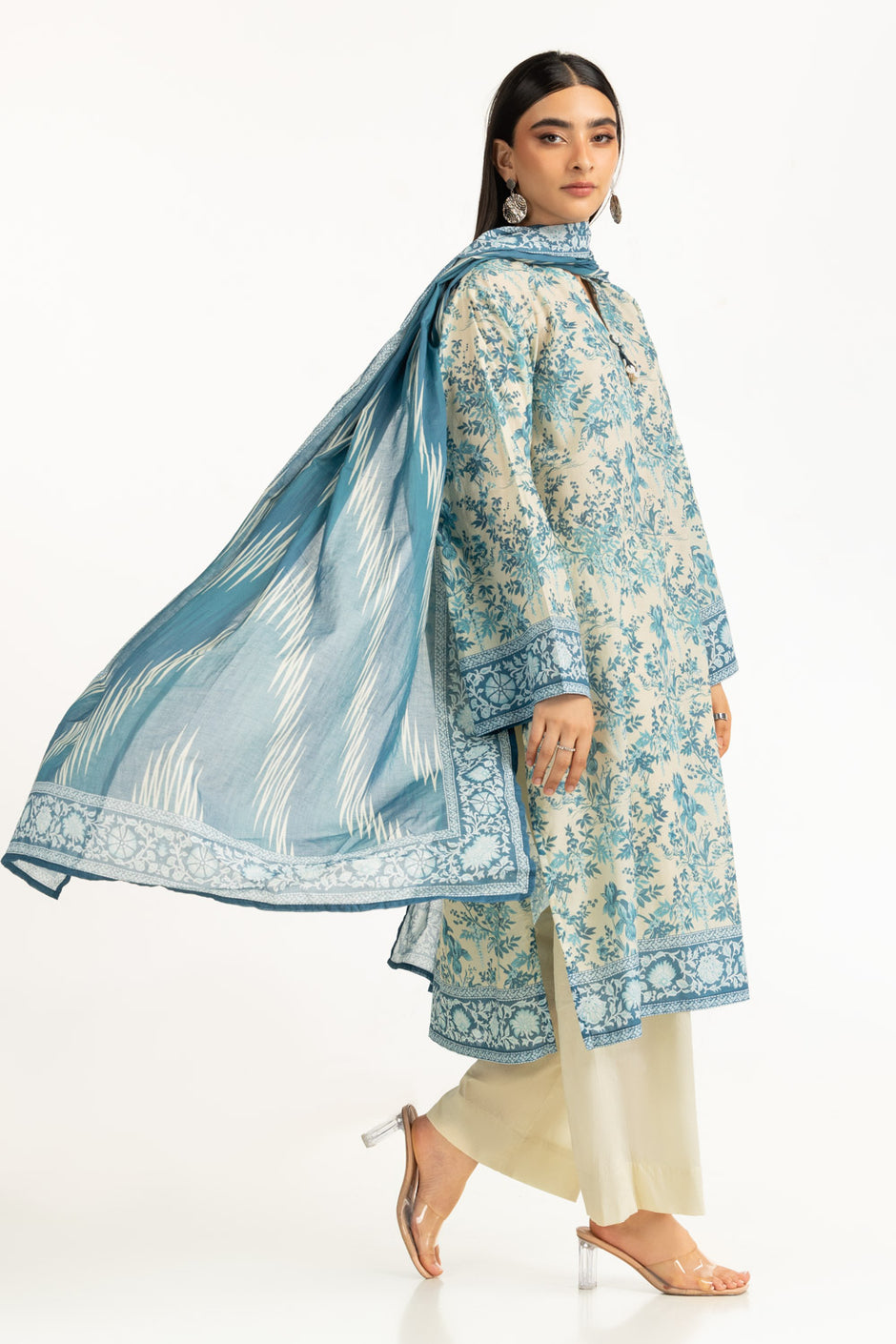 3PC Lawn Printed Suit