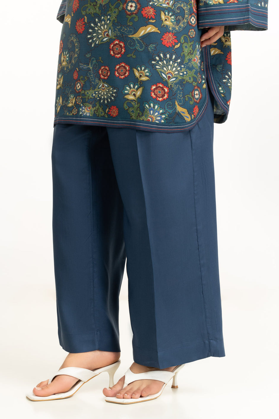 3PC Linen Printed Suit