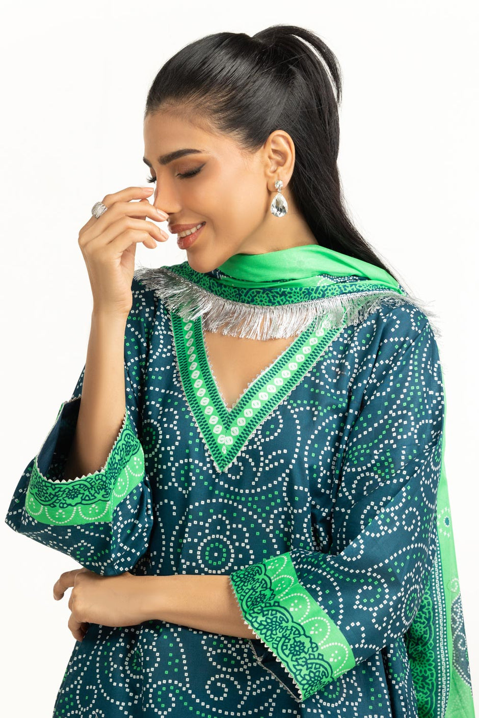 3PC Printed Lawn Suit