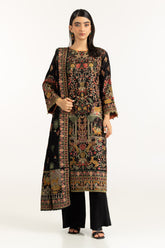 3PC Rawsilk Embroidered Suit IUSTKSD-1072