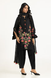 3PC Viscose Rawsilk Embroidered Suit IPSTD-44857