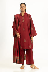 3PC Yarn Dyed Jacquard Suit IUSTKSD-1403