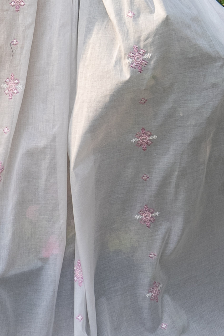 Embroidered Lawn Dupatta