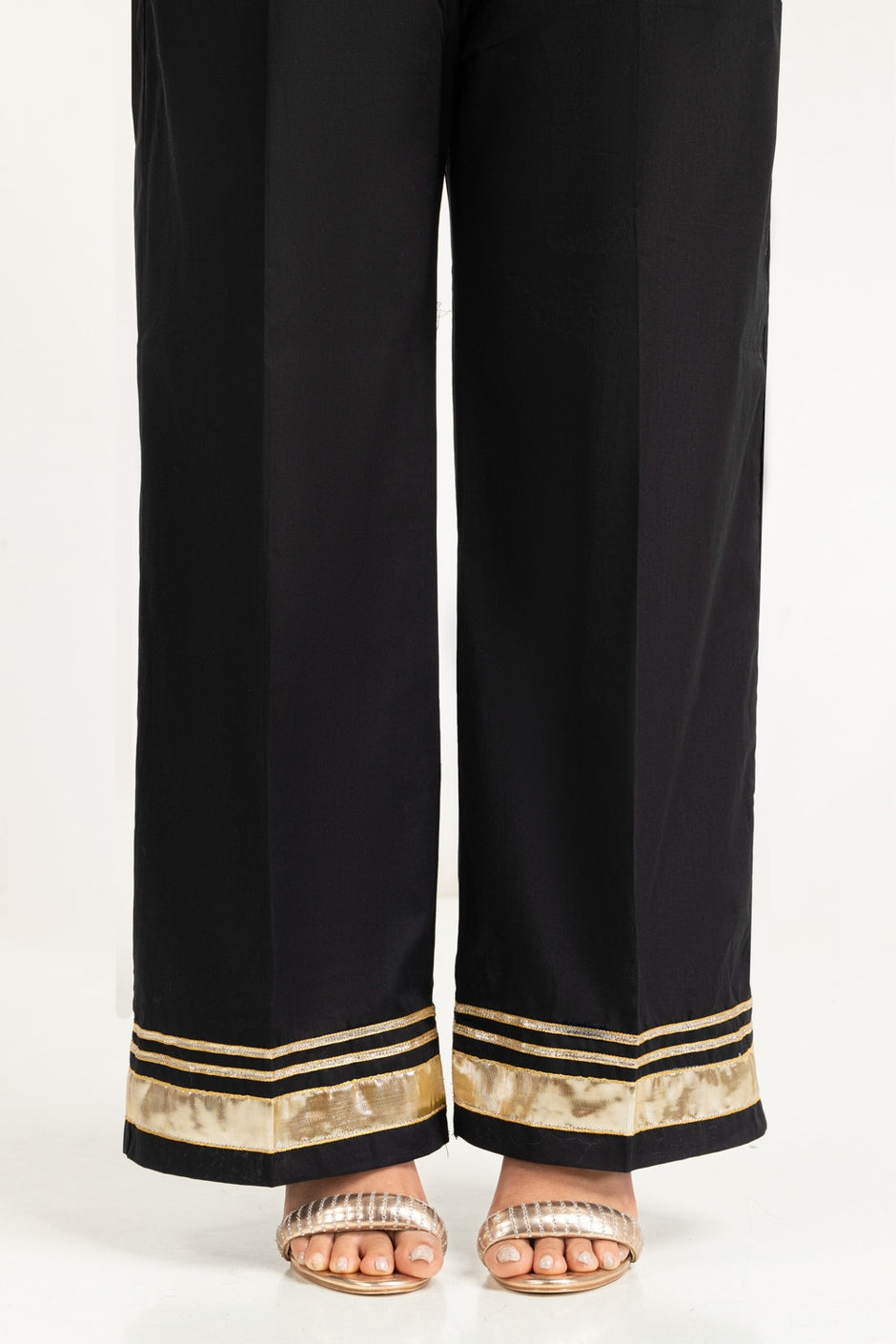 3PC Bamber Chiffon Embroidered Suit