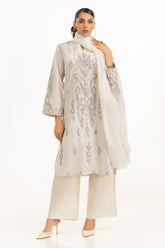 3PC Jacquard Embellished Suit IUSTKSD-878