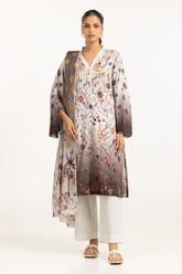 3PC Jacquard Printed Suit IUSTKSD-708