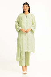 3Pc Lawn Embroidered Suit IUSTKSD-1002