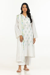 3PC Lawn Embroidered Suit IUSTKSD-636